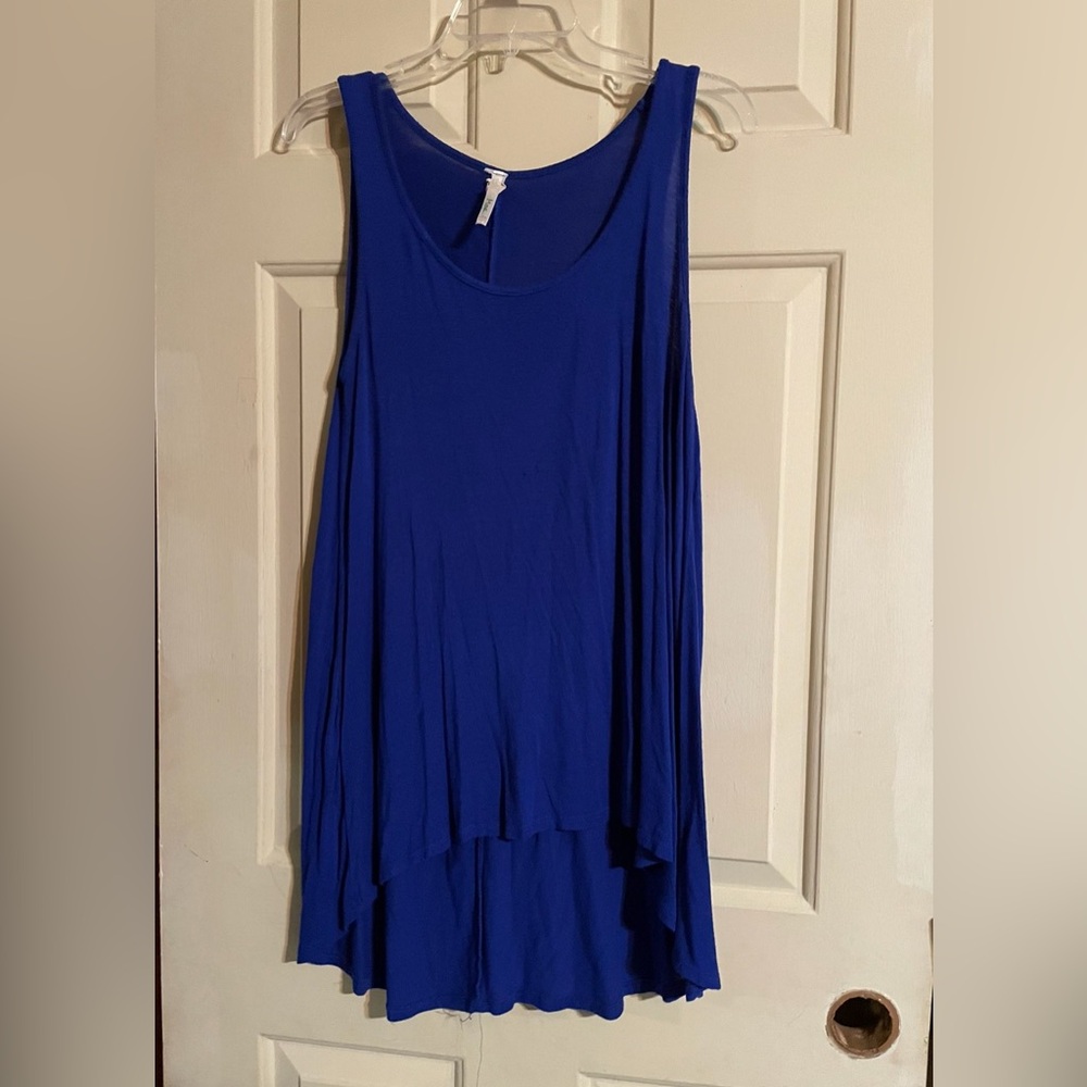 Moa Moa Royal Blue Tank Top